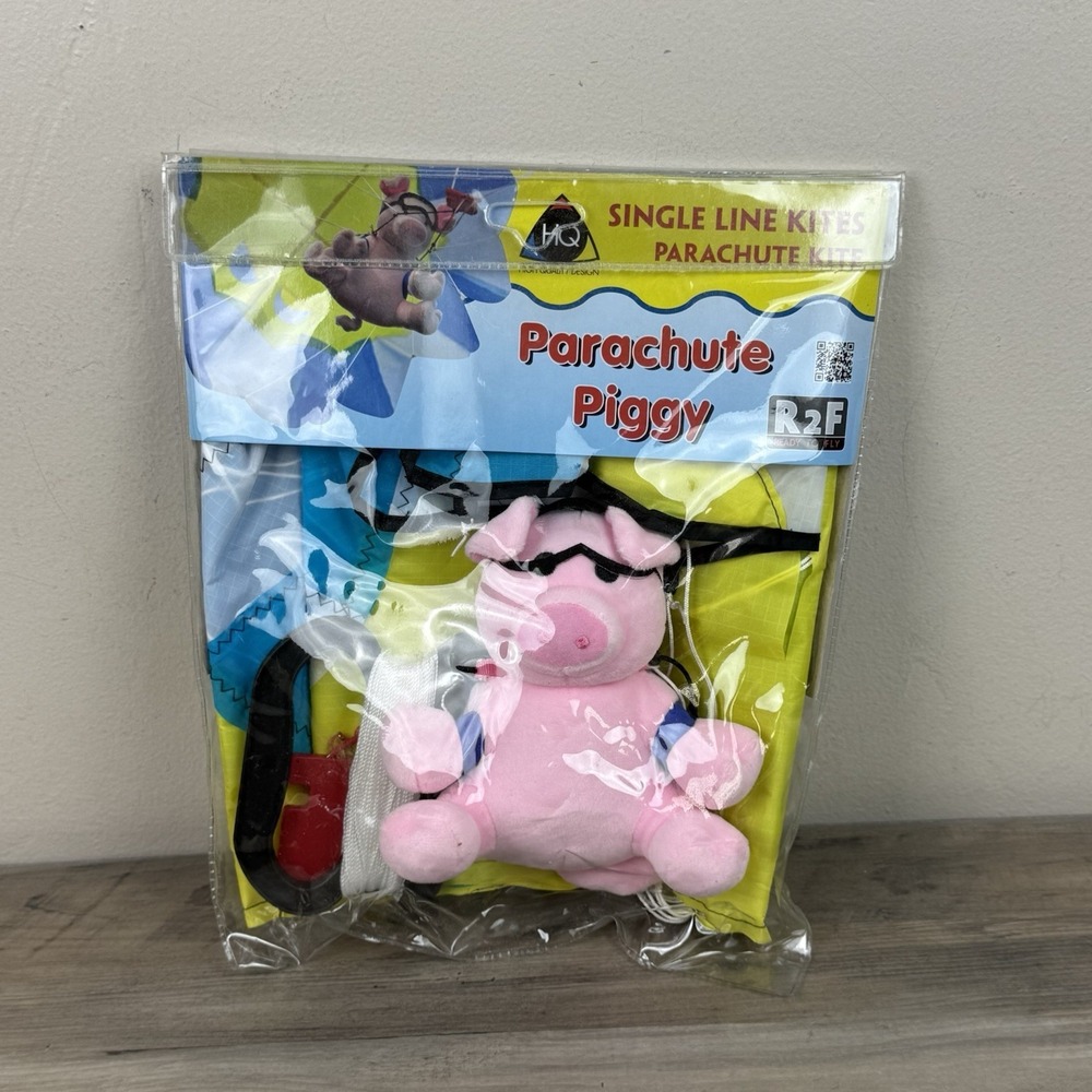 HQ High Quality Design Parachute Piggy Single Line Parachute Kite